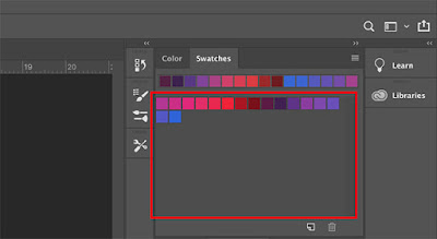 كيفية انشاء لوحة الوان مخصصة في Adobe Photoshop