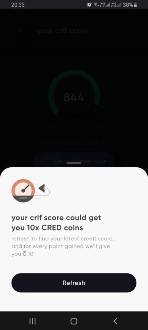 CRED Coins with CRiF Score