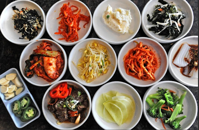 Banchan korean food