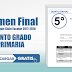 Examen final quinto grado