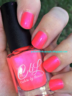 CBL Hillbilly Harlot swatch and review