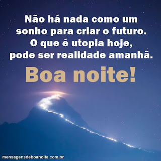 Imagens com frases de boa noite