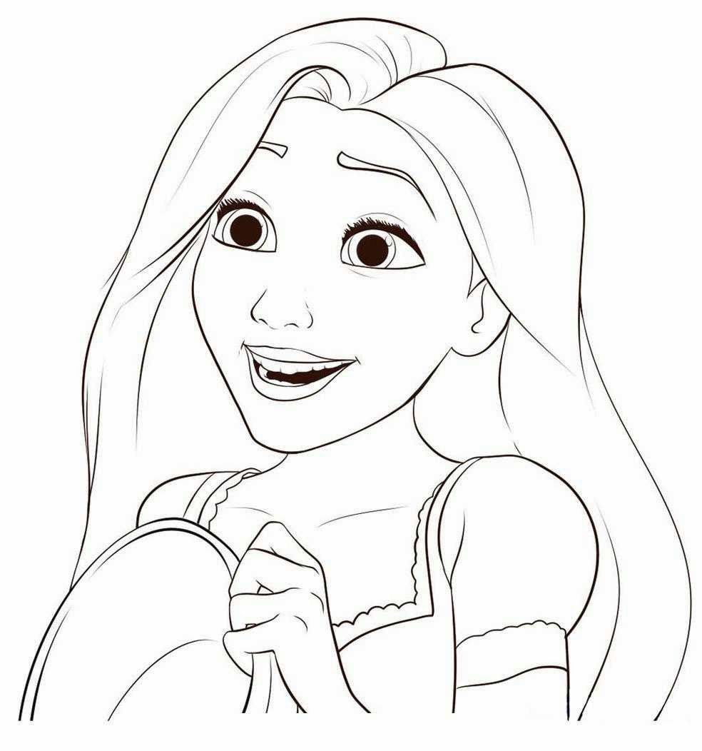 Download Rapunzel Tangled Coloring Pages | Coloring Pages For Kids