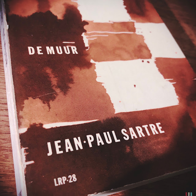 Boekomslag 'De muur', Jean-paul Sartre, LRP-28
