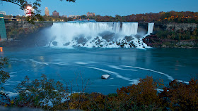 American Falls de noche