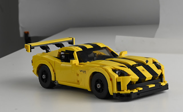 Nifeliz Viper Muscle Car Compatible With Lego