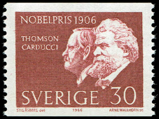 Sweden Nobel Prize Winners of 1906, Thomson & Carducci