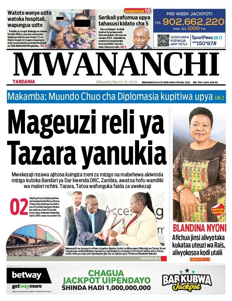 Magazeti ya Leo Tarehe 21 March 2024