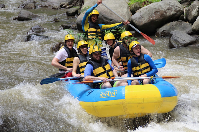 Best river for white water rafting in Bali | Telaga Waja & Ayung River Rafting