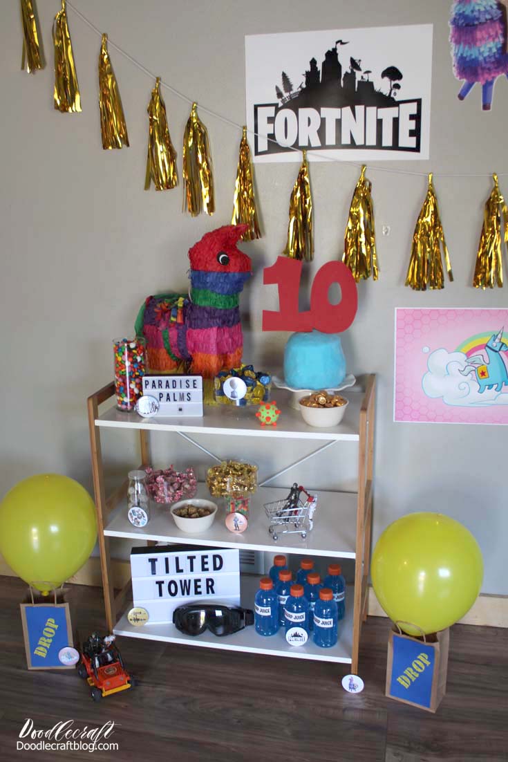 Fortnite  Themed Birthday  Party  Ideas  DIY 