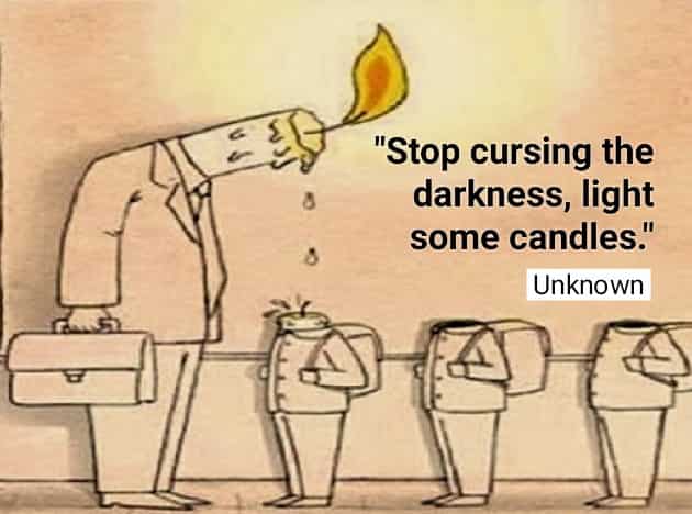 Unknown-sayings-about-teacher-candle-stop-cursing-darkness
