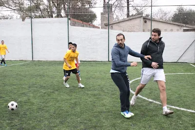 Lucas Delfino y Jose Chatruc a todo deporte en Hurlingham