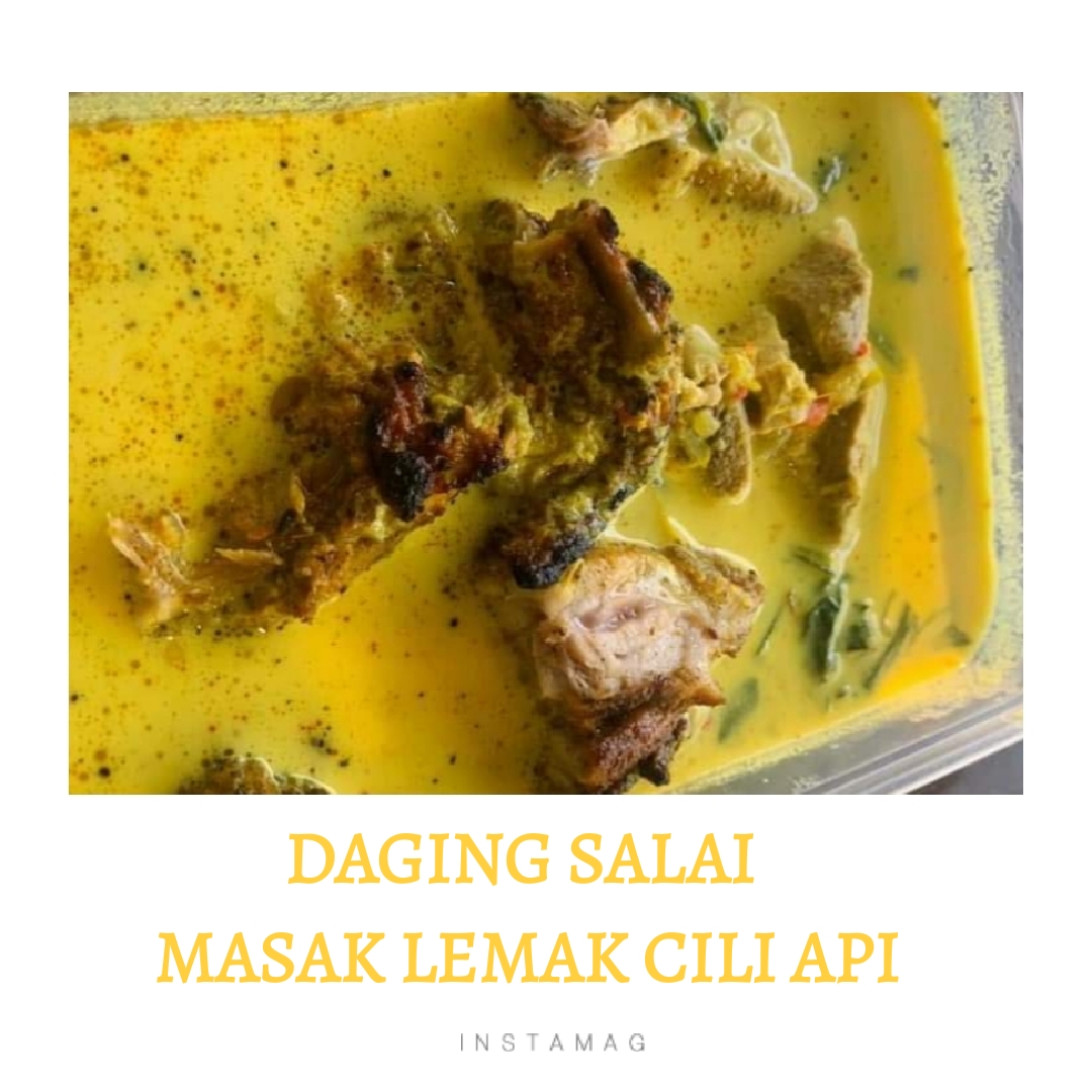 Resepi Daging Salai Masak Lemak Cili Api Nogori