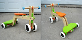 wooden tricycle