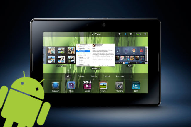 Android App Player Leaked for BlackBerry PlayBook