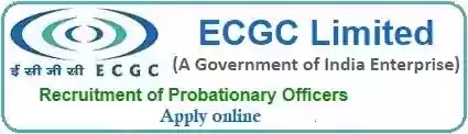 ECGC limited Probationary officer Recruitment
