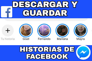 guardar historias de facebook