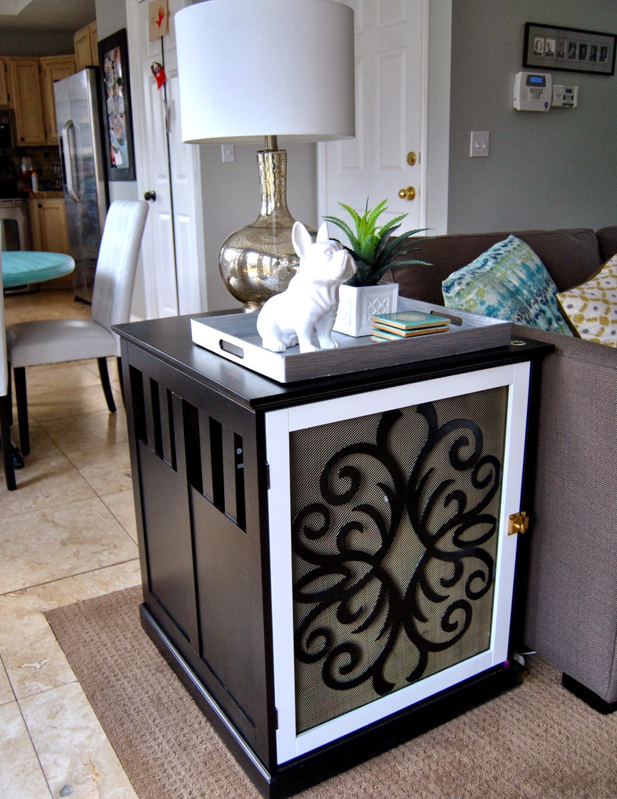 Studio 7 Interior Design: DIY: Dog Crate End Table