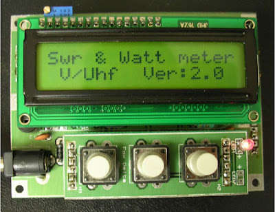 LCD SWR Meter using PIC 16F88