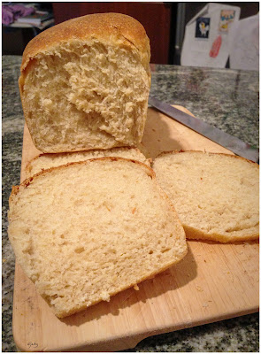 pane allo yogurt tagliato