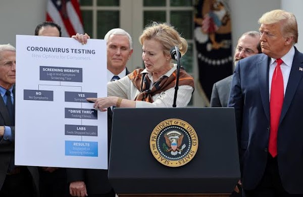 Donald Trump Jalani Tes Corona
