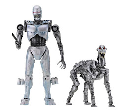 SDCC 2017 NECA Robocop Vs Terminator - Endocop/Terminator Dog Action Figure 2-pk (Dark Horse Comics) 