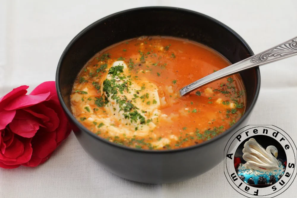 Soupe de tomates aux pâtes