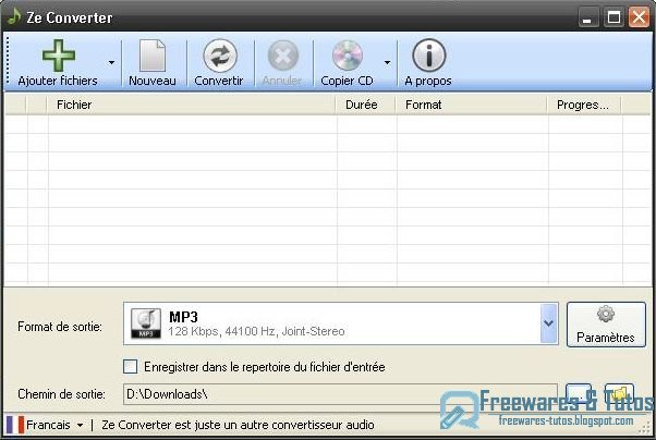 Ze Converter : un nouveau logiciel de conversion audio