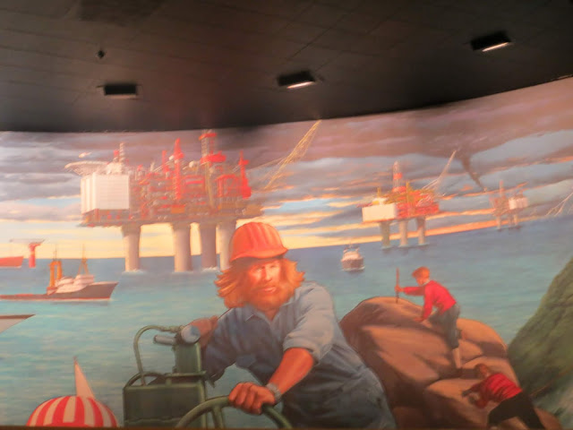 Modern Norway Maelstrom Ride Mural Epcot Disney World