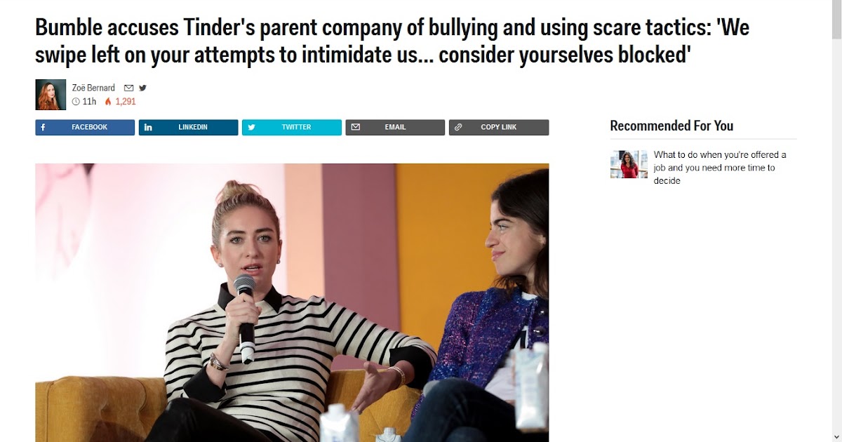 "Breaking the online dating sound barrier": Bumble clapped ...