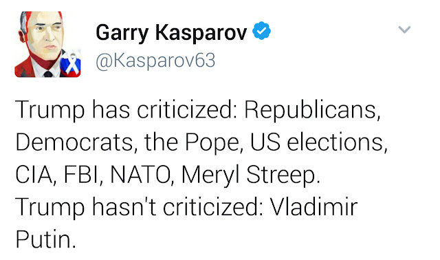 Garry Kasparov about Trump and Putin