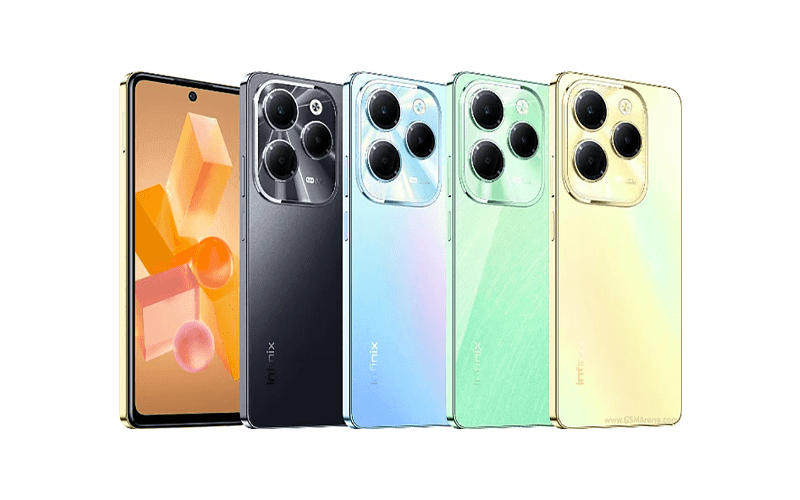 Different colors of the Infinix HOT 40