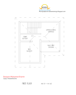 152 Square Meter (1637 Sq. Ft) Indian Villa Design id=