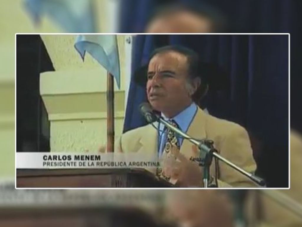 Desde el "salariazo" hasta "síganme", la veinte frases célebres del expresidente Menem