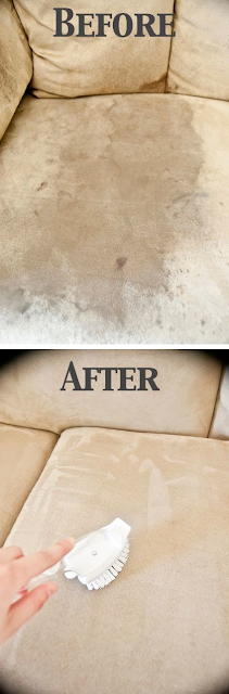 How To Clean A Microfiber Couch with ONE Ingredient