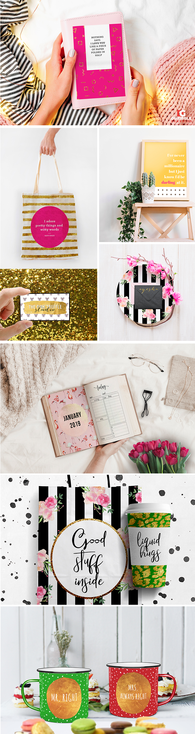 FREE KATE SPADE INSPIRED PRINTS BY CRAFT A DOODLE DOO. Chic Kate Spade printables for free download #free #printables #katespade #collection #digital #prints