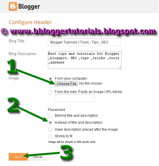 How to Add a Logo to Your Blog on Blogger - Paperblog - 548 x 573 jpeg 58kB