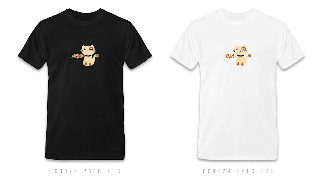 CCR024-P6FC-CTS Catty Rescue T Shirt Design, Cat Rescue T Shirt Printing, Cat T Shirts, Cat Tee, Catty T Shirts, Catty Tee