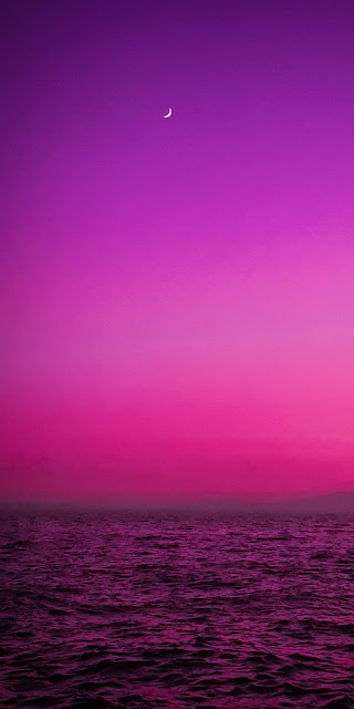 Purplish sunset