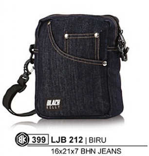 JUAL TAS PRIA BAHAN JEANS