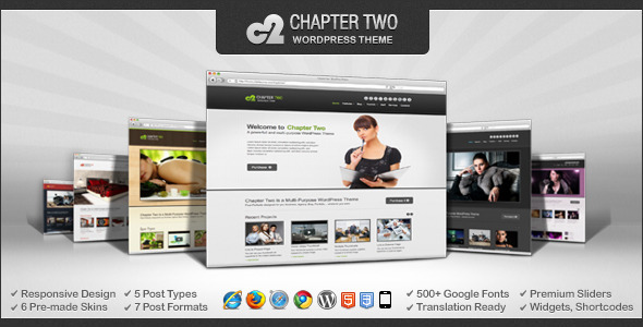 Chapter Two - WordPress Theme - Corporate WordPress