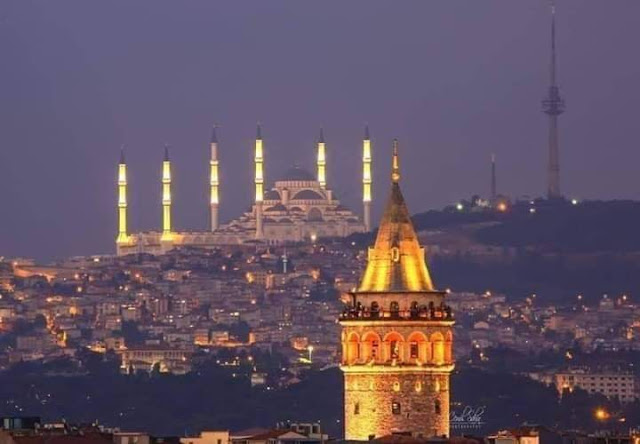 جامع تشامليجا إسطنبول أكبر مسجد بتاريخ الجمهورية التركية