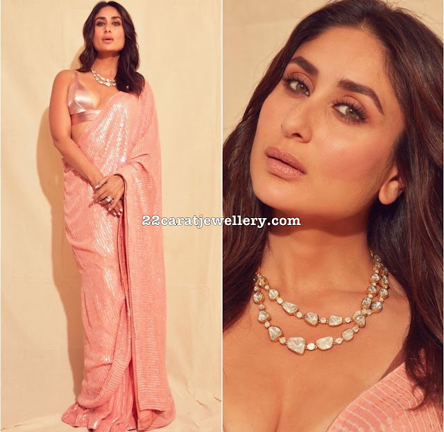 Kareena Kapoor in Two layer Polki Choker