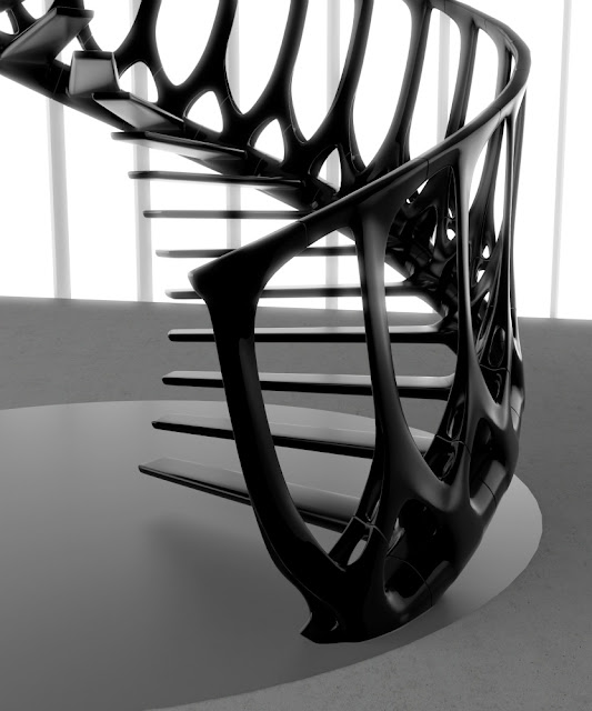 Andrew Lee McConnell - Vertebrae Staircase