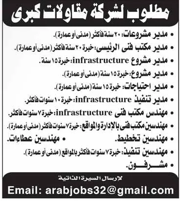 وظائف أهرام الجمعة 19-1-2024 لكل المؤهلات والتخصصات بمصر والخارج