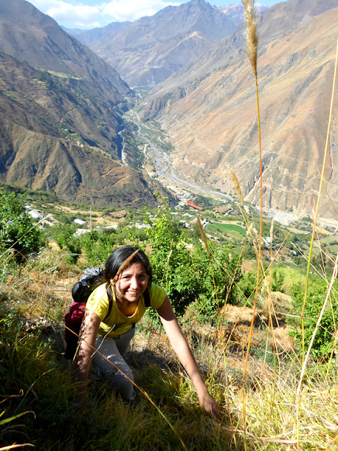 Rumbo a la catarata de Mortero