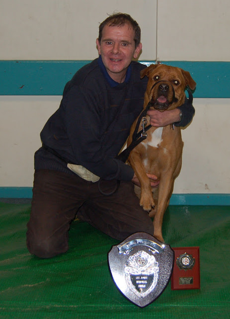 Most improved dog and handler trophy.