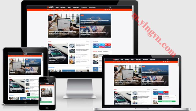 Gmag Blogger Template