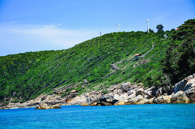 Widok z D'Lagoon Beach