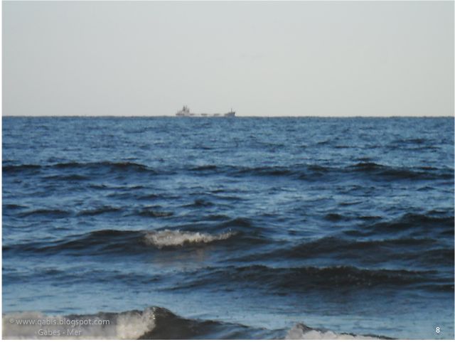 La mer de Gabès en automne